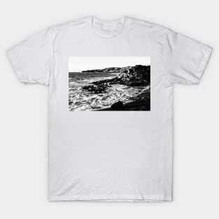 Winter Beach B&W T-Shirt